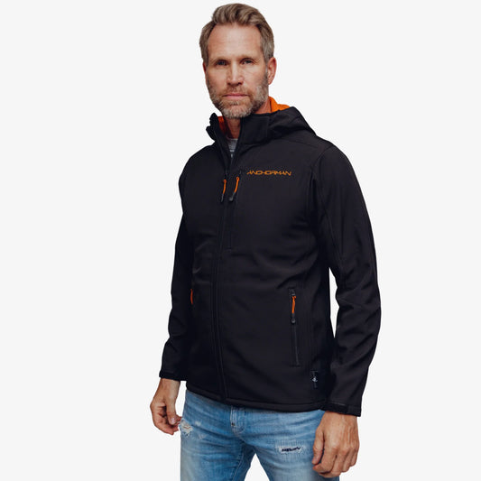 Softshelljacke SOOT Schwarz